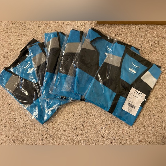 Amazon DSP/Flex High Vis Outer Vest Zip Up M/L - Picture 1 of 3